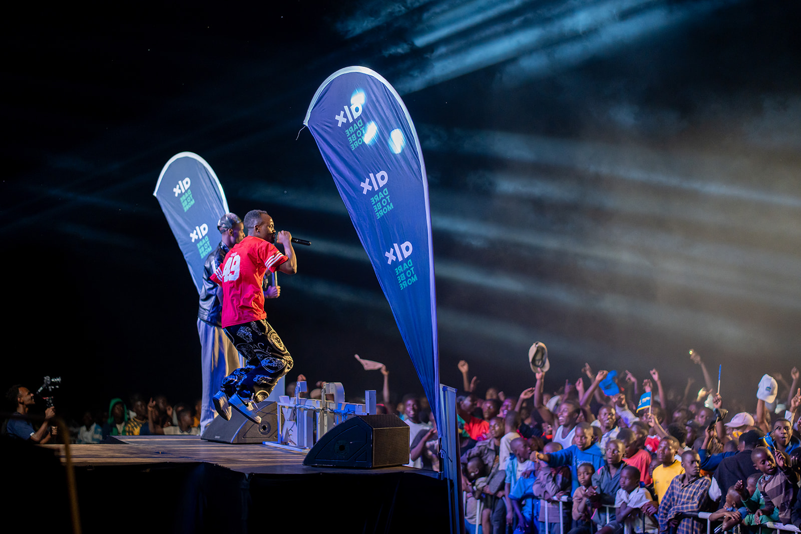 ALX at the Tour du Rwanda Festival.